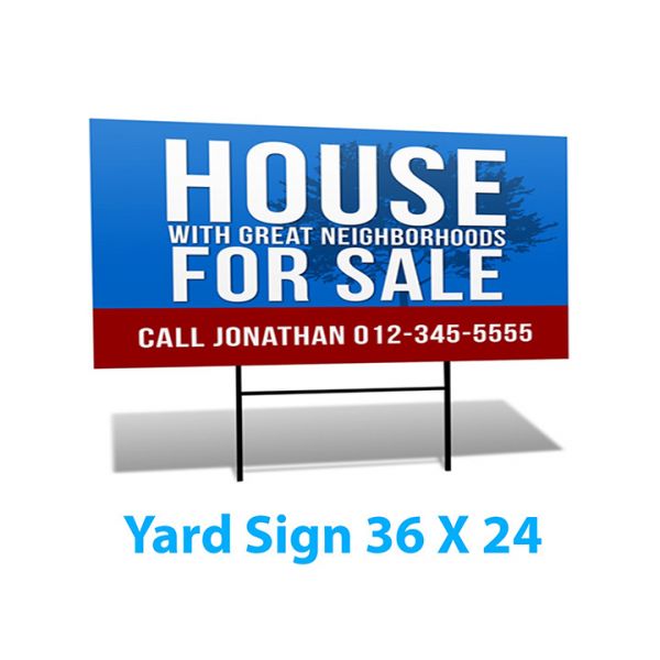 Yard Sign 36x24