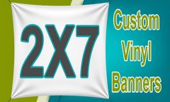 2'x7' Custom Banner (24"x84")