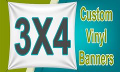 3'x4' Custom Banner (36"x48") - Bannerstore.com