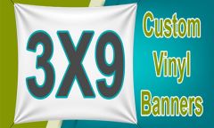 3'x9' Custom Banner (36"x108")