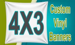 4'x3' Custom Banner (48"x36")