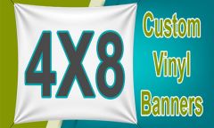 4'x8' Custom Banner (48"x96")