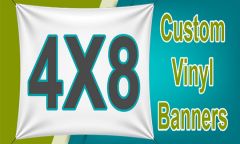 4'x8' Custom Banner (48"x96")