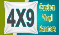 4'wx9'h Custom Banner (48"wx108"h)
