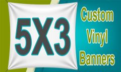 5'wx3'h Custom Banner (60"wx36"h)