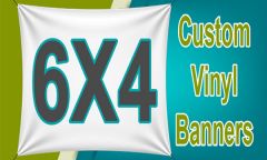 6'wx4'h Custom Banner (72"wx48"h)