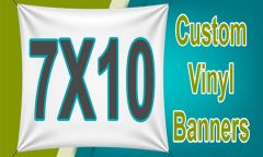7'wx10'h Custom Banner (84"wx120"h)
