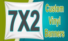 7'wx2'h Custom Banner (84"wx24"h)