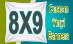 8'wx9'h Custom Banner (96"wx108"h)