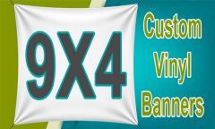 9'wx4'h Custom Banner (108"wx48"h)