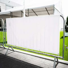 Custom Blank Banner, free hems and grommets, and fast turnaround! Order now at Bannerstore.com