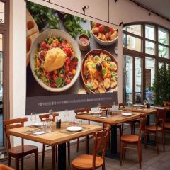 Custom Indoor Banner with free hems and grommets