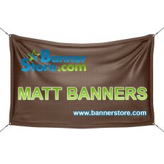 Matte Banners I Custom Vinyl Matte Banners - Bannerstore.com