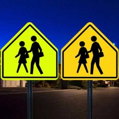 Reflective Signs - Custom Reflecting Sign Film Printing