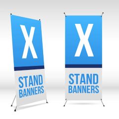 X Banner Stand 48x72| Light and portable banner display for indoor use | Bannerstore.com