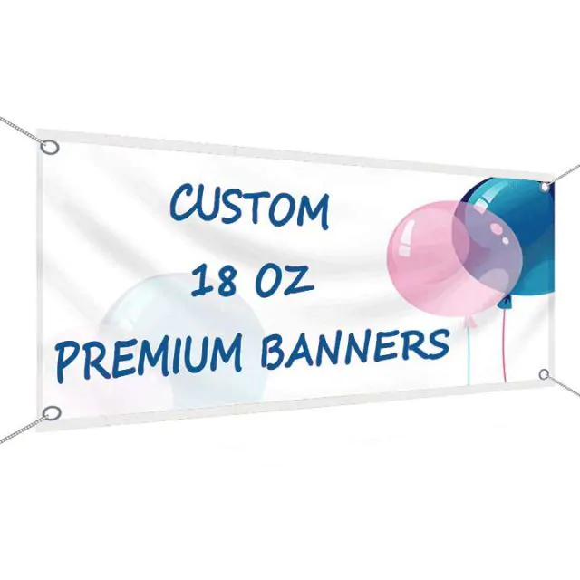 Custom 18 oz. Premium Banners