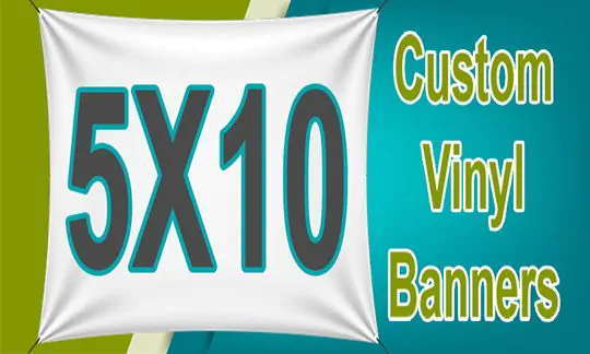 5x10 Custom Banner CUSTOM 5x10 BANNERS