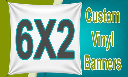 6x2 custom Banner 6x2 CUSTOM DOUBLE